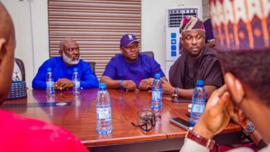CHIEF PASTOR REUBEN MEETS WITH THE NATIONAL COORDINATOR OF THE CITY BOY PROJECT IN THE OFFICE OF THE FIRST SON OF BOLA AHMED TINUBU IN ABUJA.
