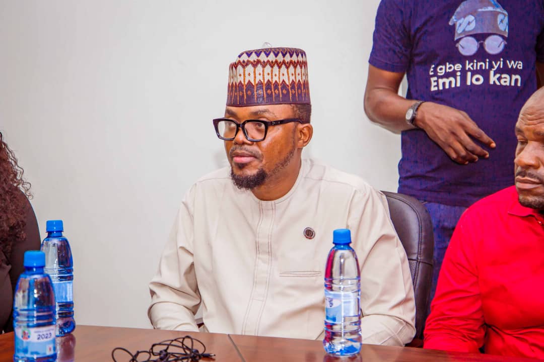 CHIEF PASTOR REUBEN MEETS WITH THE NATIONAL COORDINATOR OF THE CITY BOY PROJECT IN THE OFFICE OF THE FIRST SON OF BOLA AHMED TINUBU IN ABUJA.