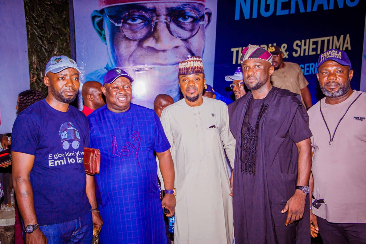 CHIEF PASTOR REUBEN MEETS WITH THE NATIONAL COORDINATOR OF THE CITY BOY PROJECT IN THE OFFICE OF THE FIRST SON OF BOLA AHMED TINUBU IN ABUJA.