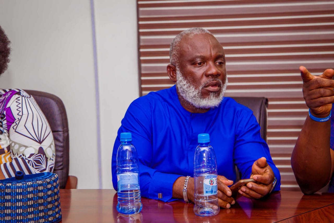 CHIEF PASTOR REUBEN MEETS WITH THE NATIONAL COORDINATOR OF THE CITY BOY PROJECT IN THE OFFICE OF THE FIRST SON OF BOLA AHMED TINUBU IN ABUJA.