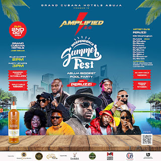 AMPLIFIED 2.0: Peruzzi, Others Set For Abuja Mother Of All Pool Parties Oct 2