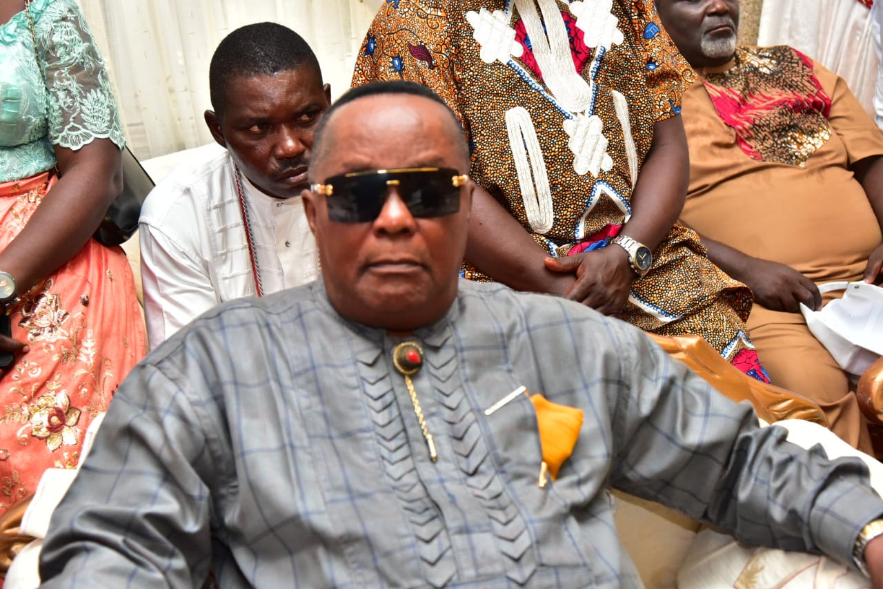 The Olu of Warri ,His Majesty Ogiame Atuwatse 111 Received founder Pastor Reuben Initiative Chief Pastor Reuben Clifford Wilson and his Entourage ahead of today's Inauguration.