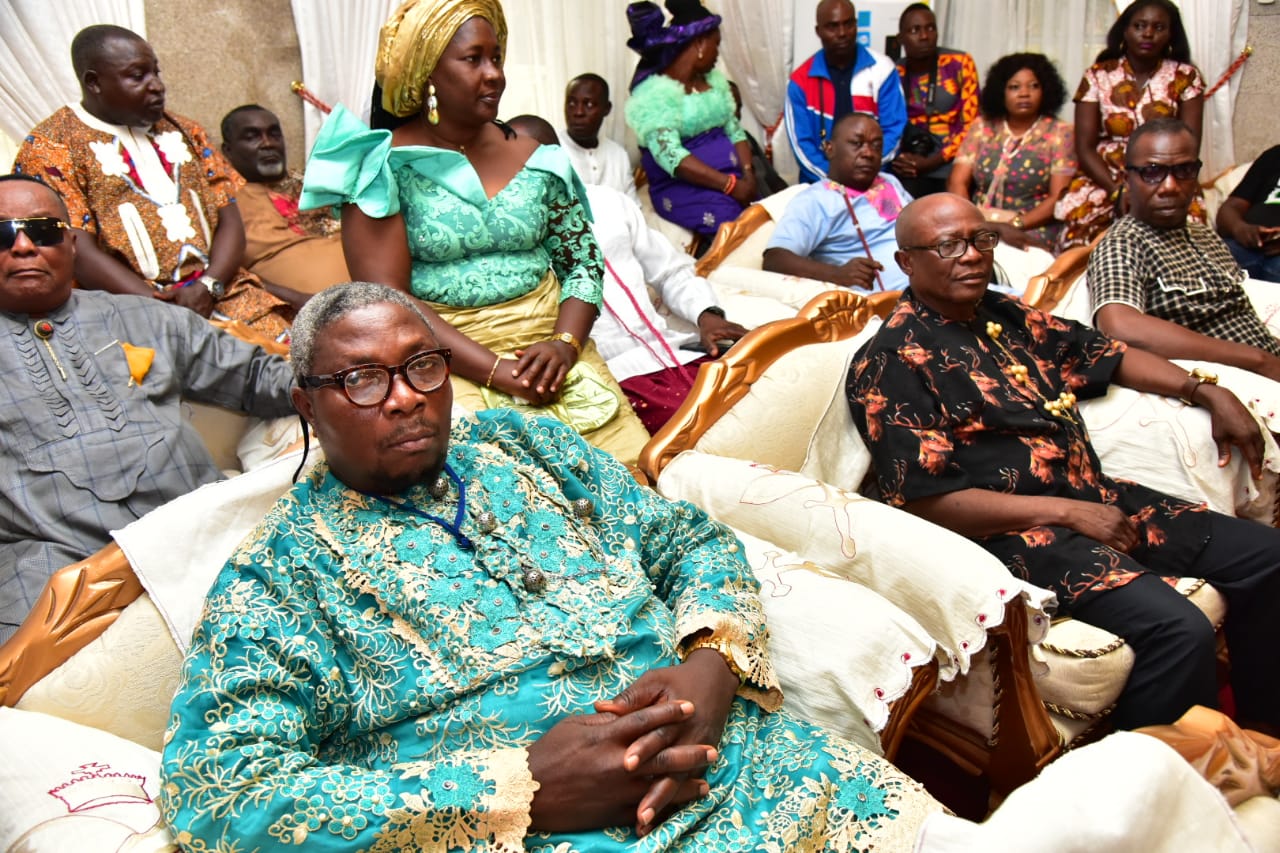 The Olu of Warri ,His Majesty Ogiame Atuwatse 111 Received founder Pastor Reuben Initiative Chief Pastor Reuben Clifford Wilson and his Entourage ahead of today's Inauguration.
