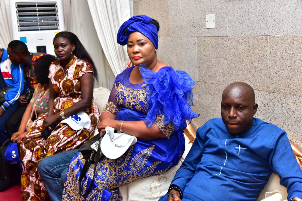 The Olu of Warri ,His Majesty Ogiame Atuwatse 111 Received founder Pastor Reuben Initiative Chief Pastor Reuben Clifford Wilson and his Entourage ahead of today's Inauguration.