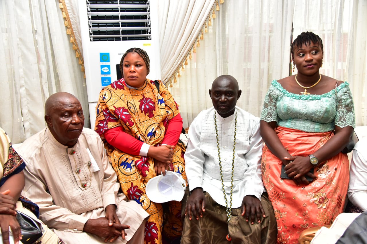 The Olu of Warri ,His Majesty Ogiame Atuwatse 111 Received founder Pastor Reuben Initiative Chief Pastor Reuben Clifford Wilson and his Entourage ahead of today's Inauguration.