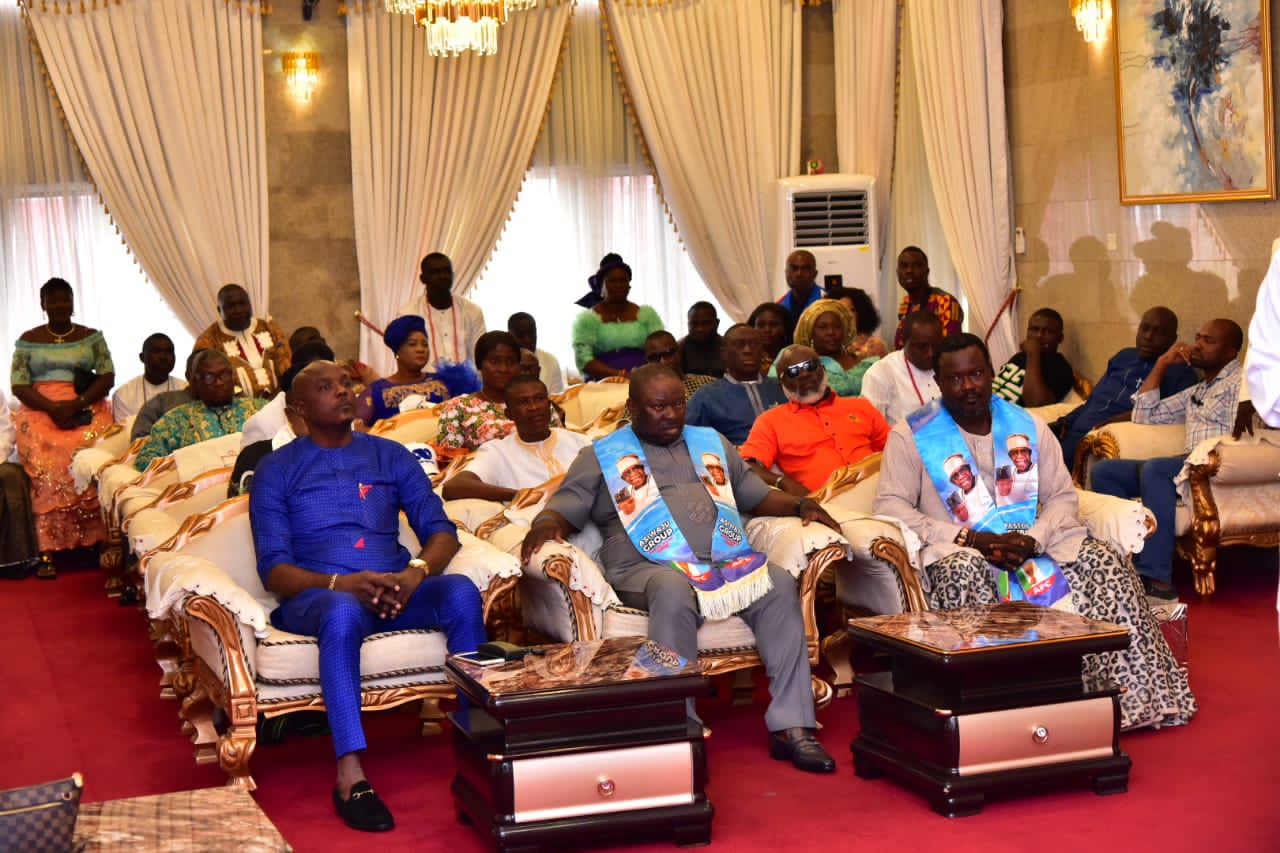 The Olu of Warri ,His Majesty Ogiame Atuwatse 111 Received founder Pastor Reuben Initiative Chief Pastor Reuben Clifford Wilson and his Entourage ahead of today's Inauguration.