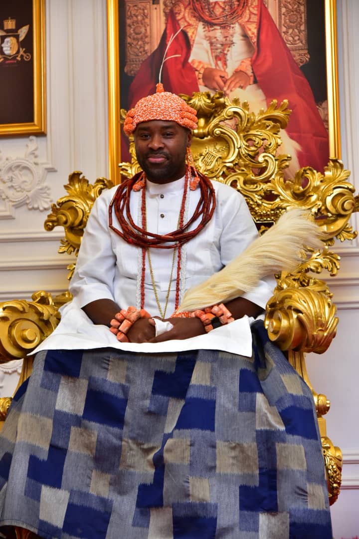 The Olu of Warri ,His Majesty Ogiame Atuwatse 111 Received founder Pastor Reuben Initiative Chief Pastor Reuben Clifford Wilson and his Entourage ahead of today's Inauguration.