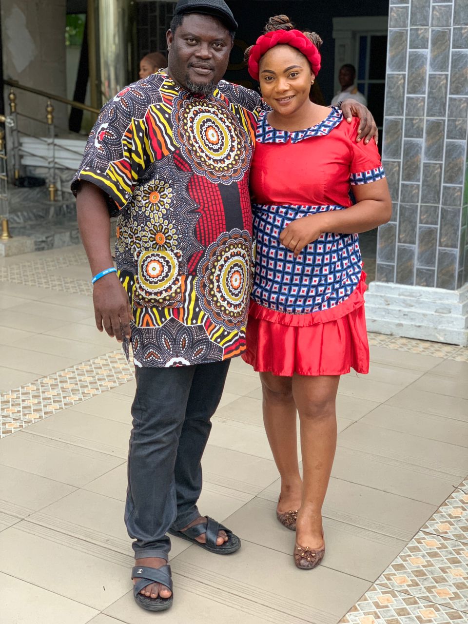 Ex Miss Nollywood international Amb Sonia Sunday Konyefa is currently in another Movie set