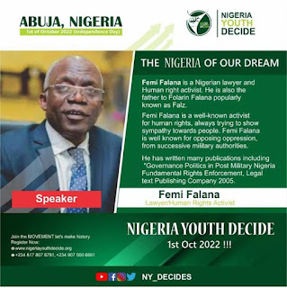 Williams Uchemba To Storm Abuja Oct 1 For Nigeria Youth Decide Conference, Falana, Moghalu, Others To Speak