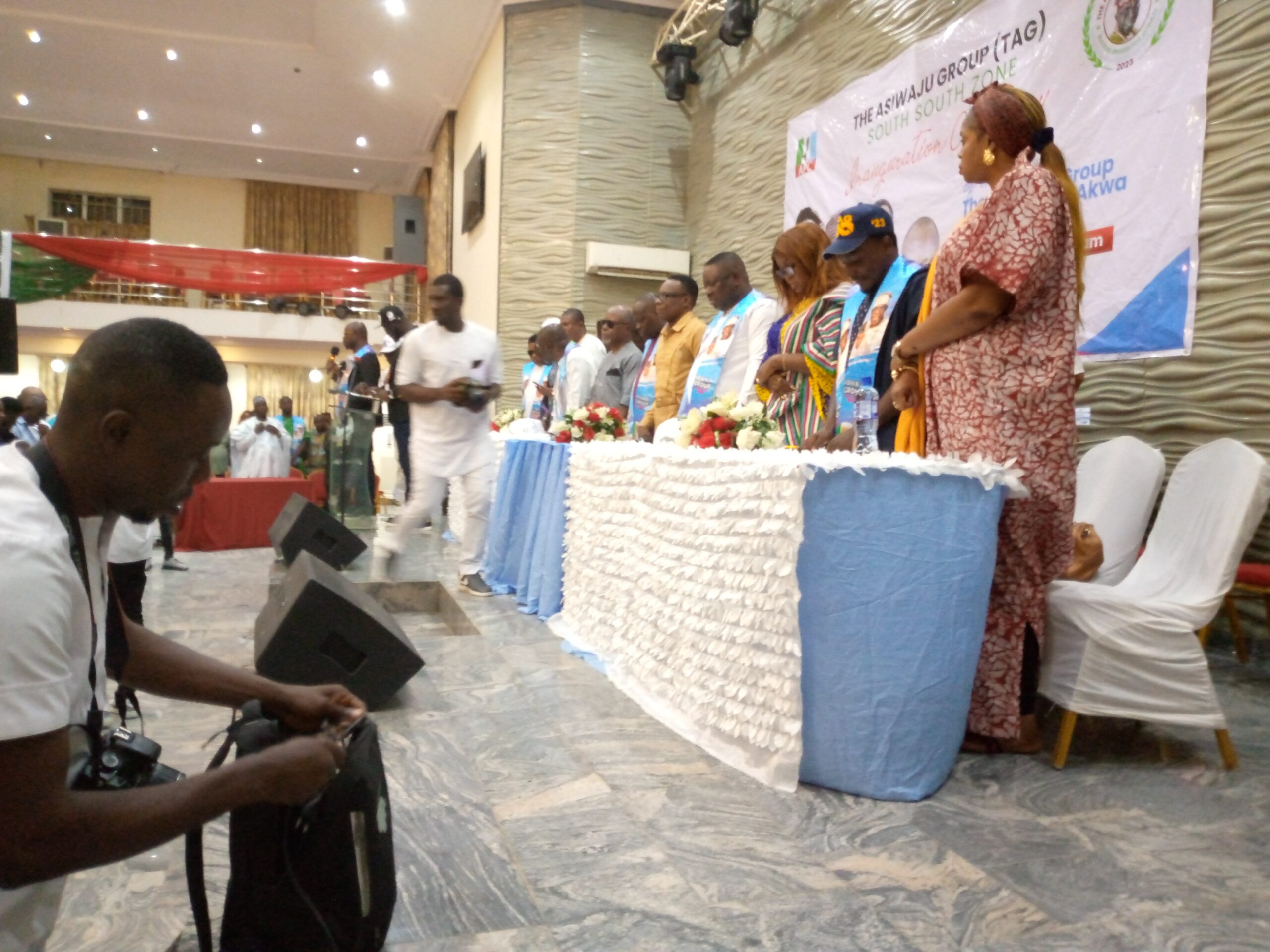 South South Coordinator of the Asiwaju Group TAG Chief Reuben Wilson Shuts-down Uyo Akwa Ibom State For Tinubu