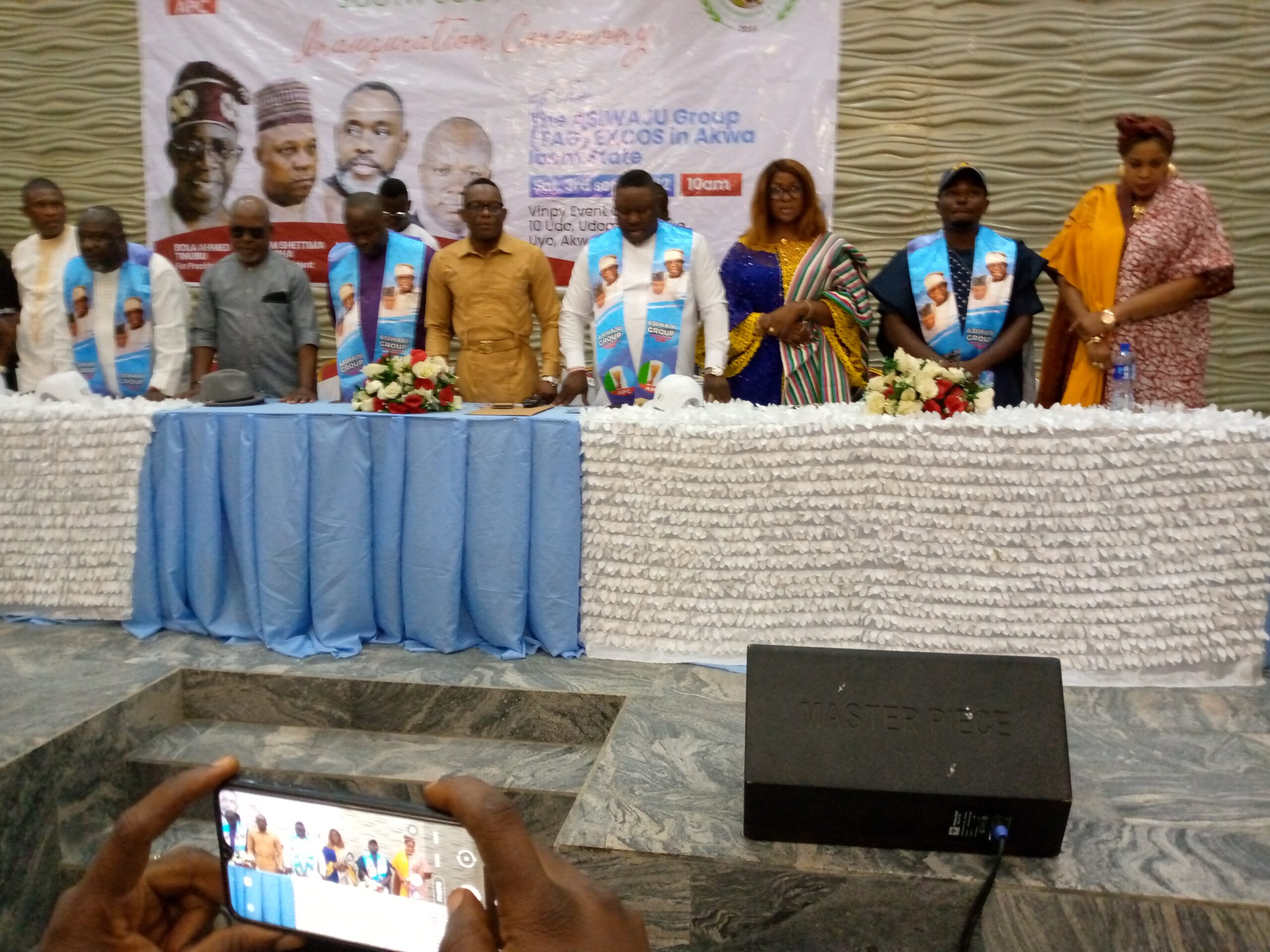 South South Coordinator of the Asiwaju Group TAG Chief Reuben Wilson Shuts-down Uyo Akwa Ibom State For Tinubu