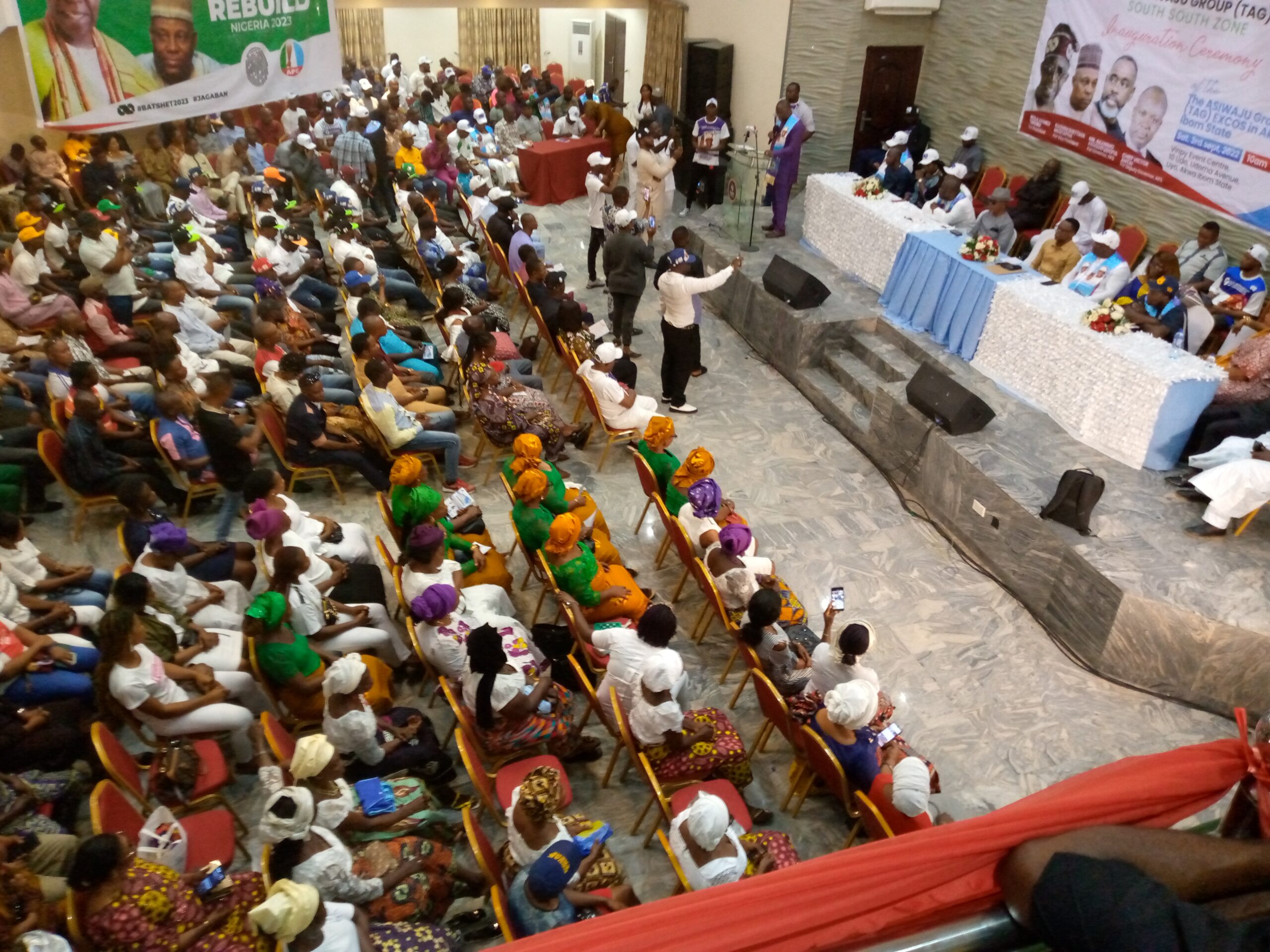 South South Coordinator of the Asiwaju Group TAG Chief Reuben Wilson Shuts-down Uyo Akwa Ibom State For Tinubu