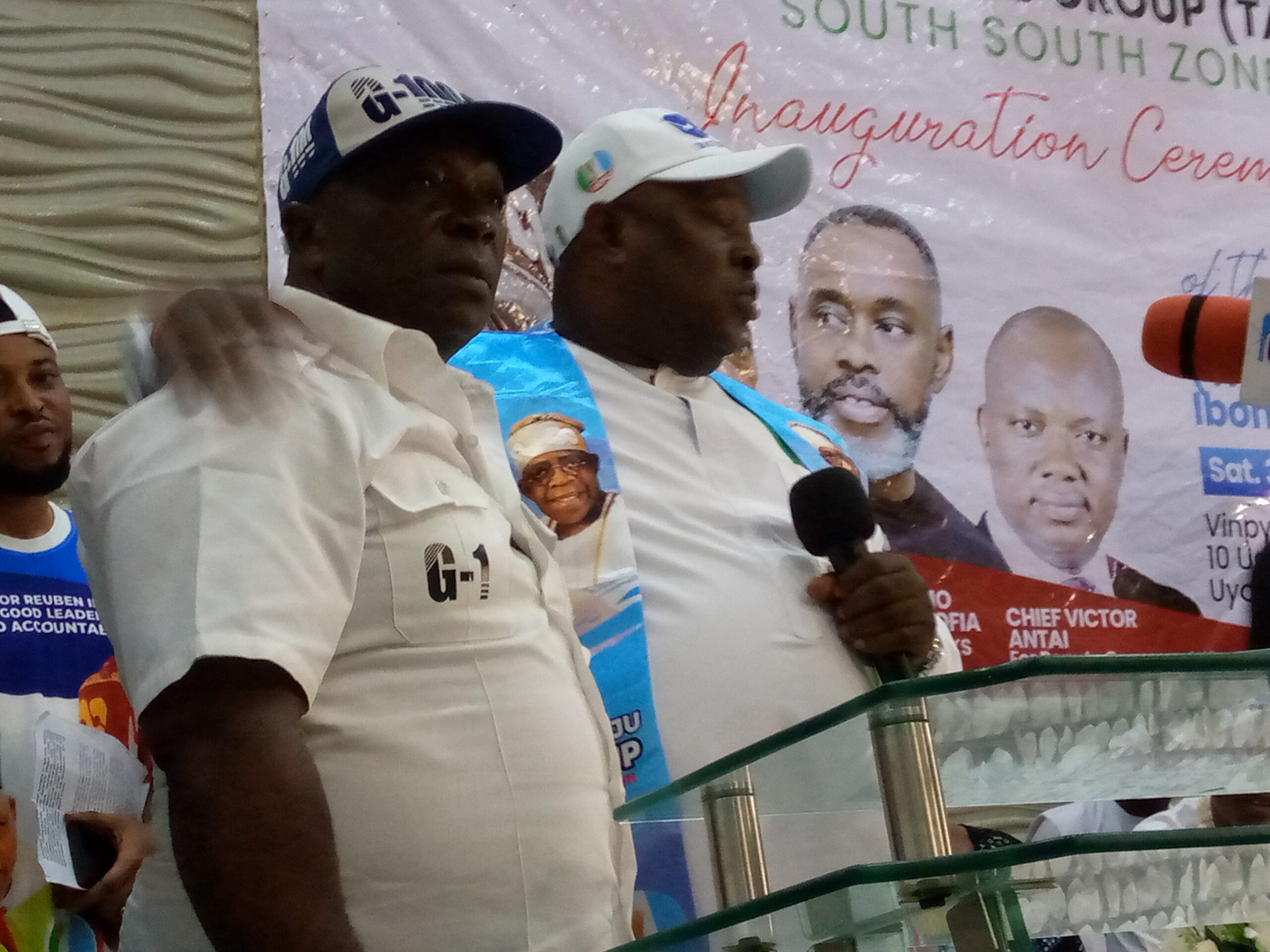 South South Coordinator of the Asiwaju Group TAG Chief Reuben Wilson Shuts-down Uyo Akwa Ibom State For Tinubu