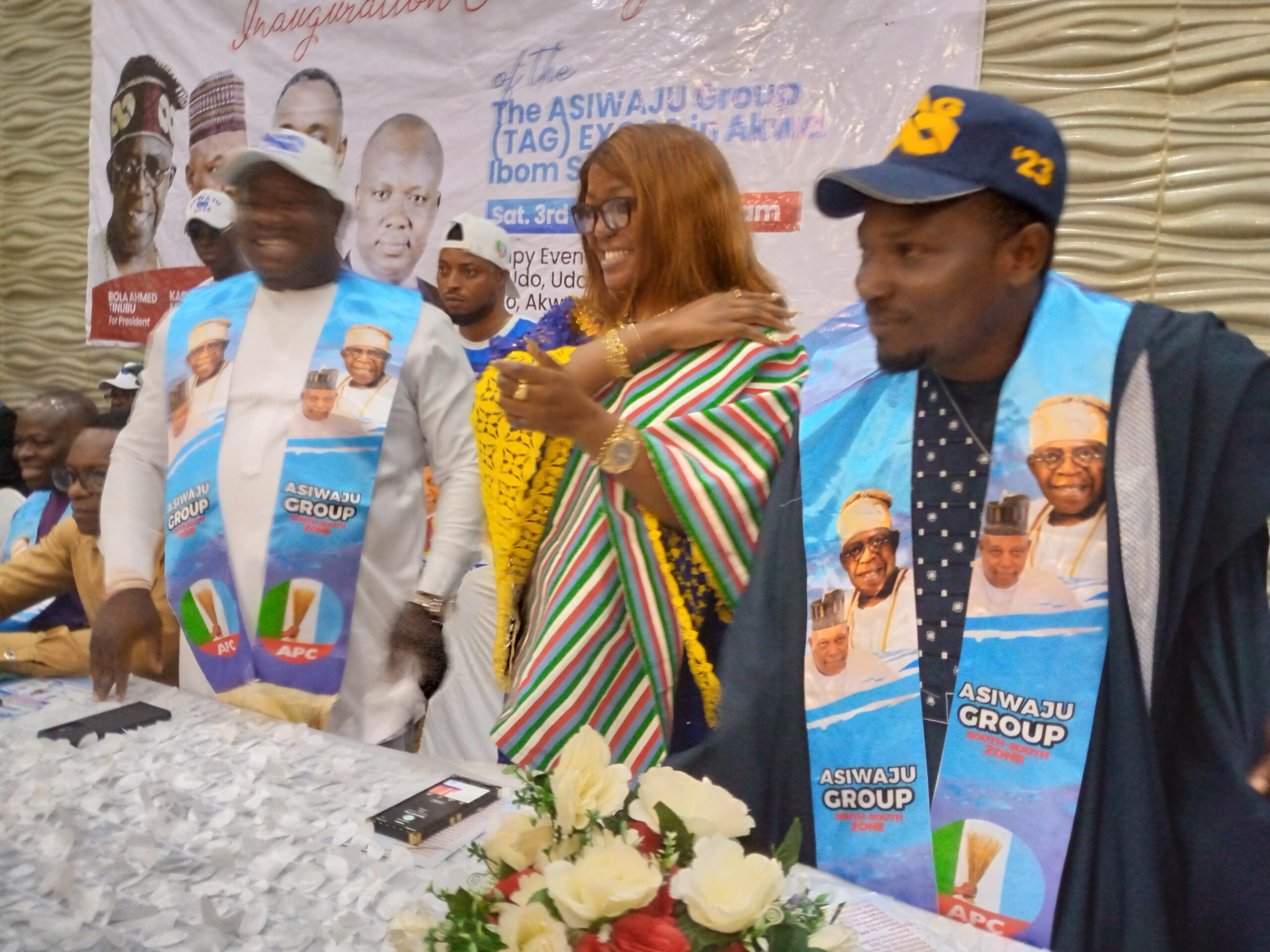 South South Coordinator of the Asiwaju Group TAG Chief Reuben Wilson Shuts-down Uyo Akwa Ibom State For Tinubu