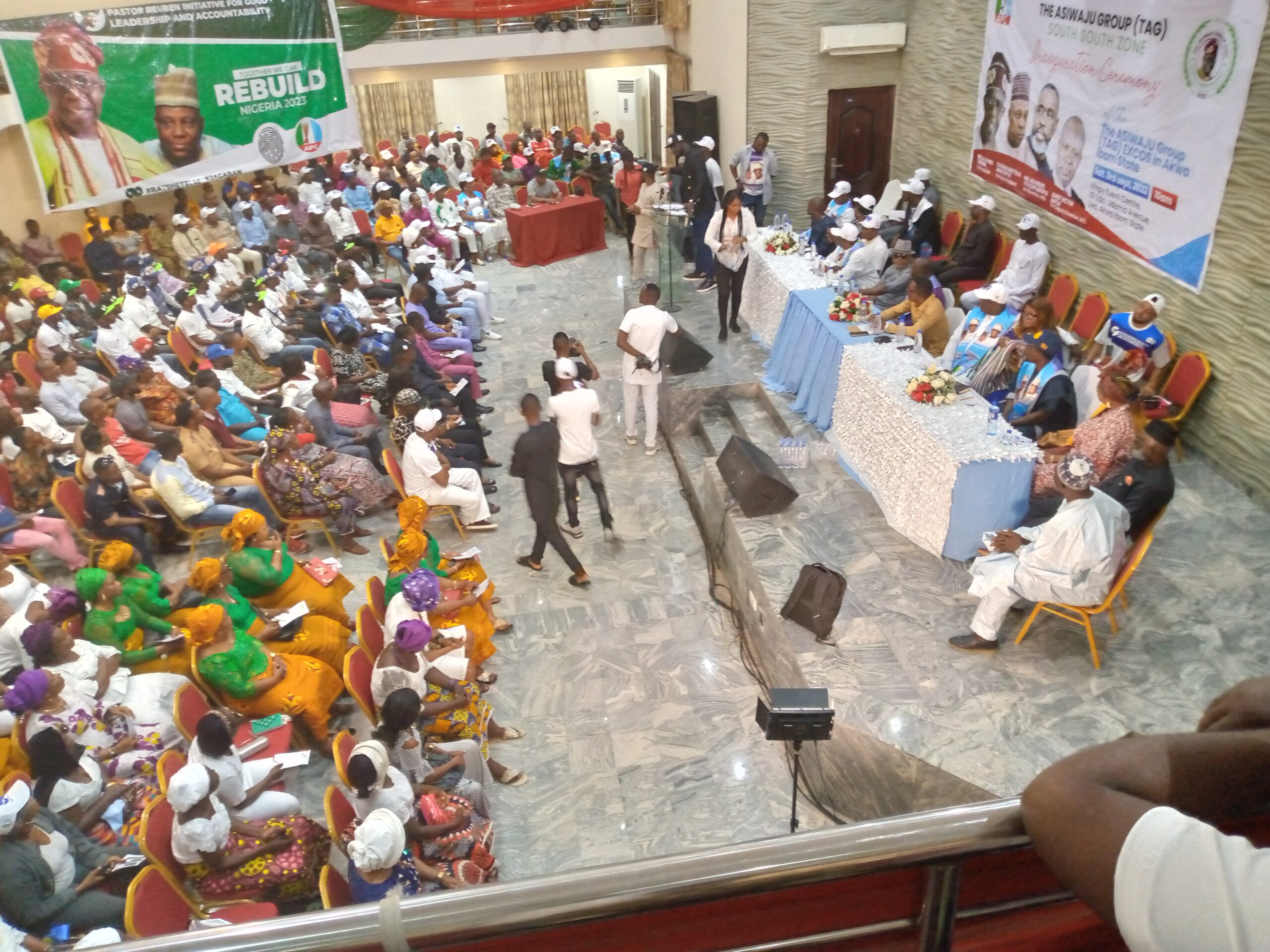 South South Coordinator of the Asiwaju Group TAG Chief Reuben Wilson Shuts-down Uyo Akwa Ibom State For Tinubu