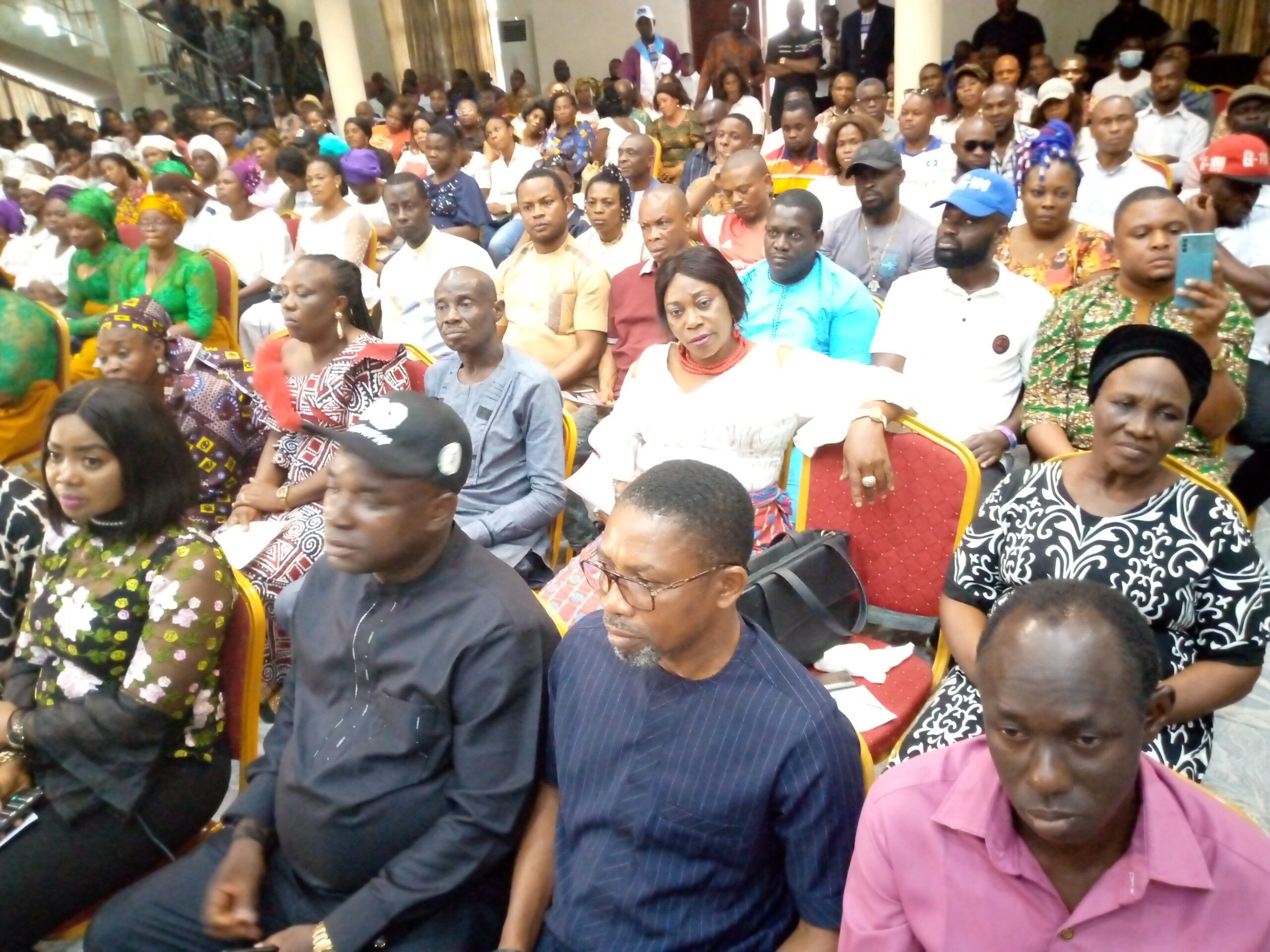 South South Coordinator of the Asiwaju Group TAG Chief Reuben Wilson Shuts-down Uyo Akwa Ibom State For Tinubu