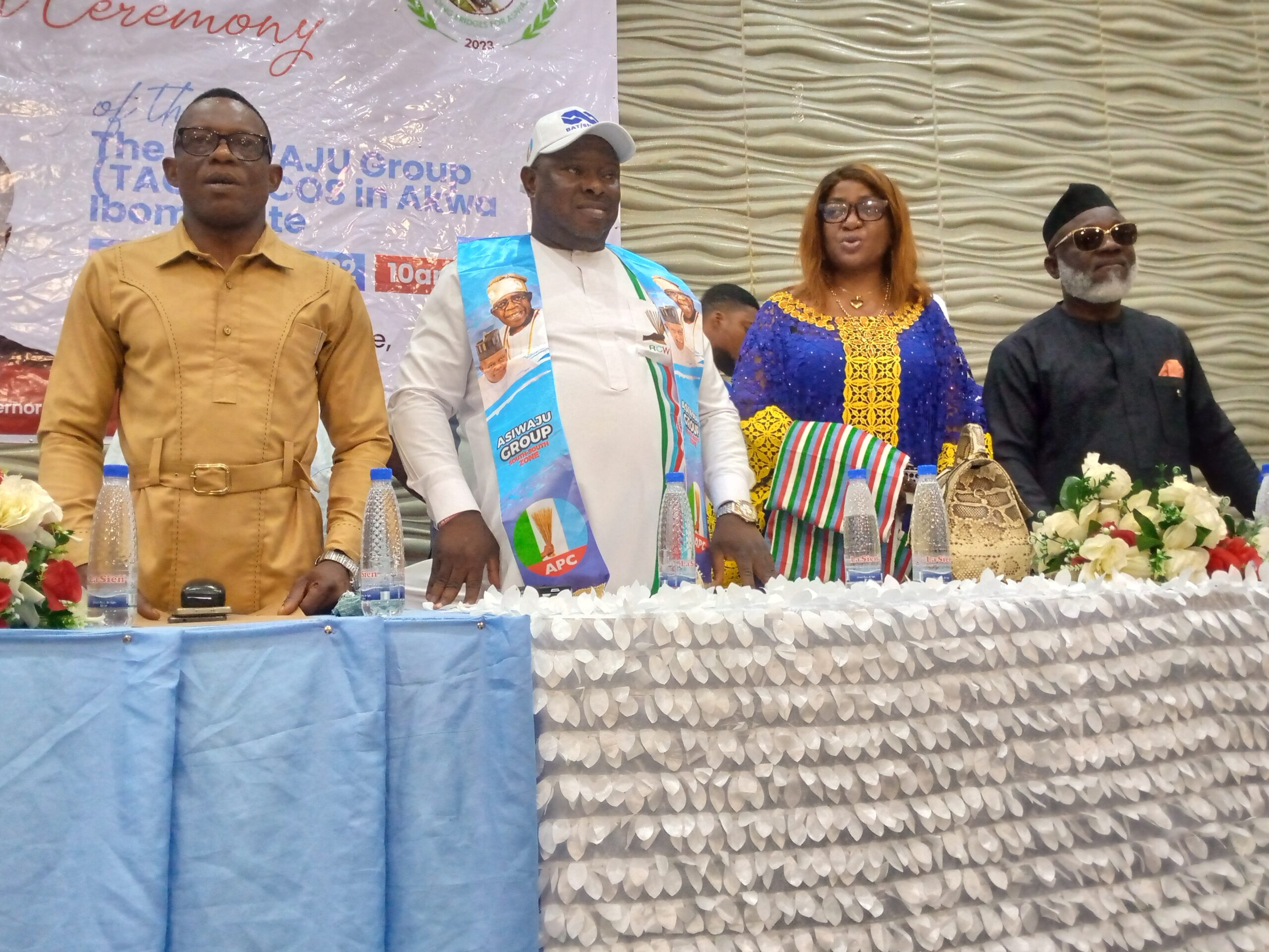 South South Coordinator of the Asiwaju Group TAG Chief Reuben Wilson Shuts-down Uyo Akwa Ibom State For Tinubu