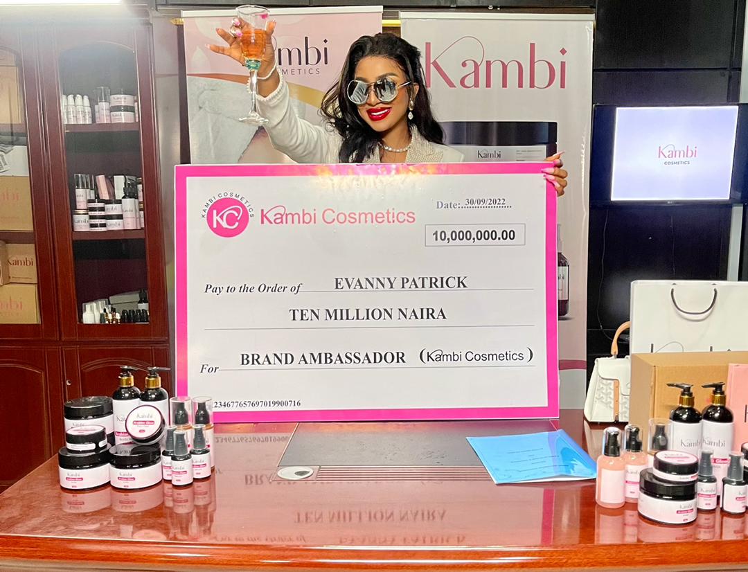 Actress Evanny Patrick Bags N10m Endorsements Deal With Kambi Cosmetics