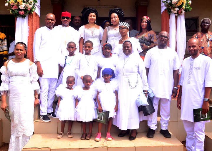 Maduka Buries Mother-In-Law In Imo, Pledges Befitting Home For Catholic Priests