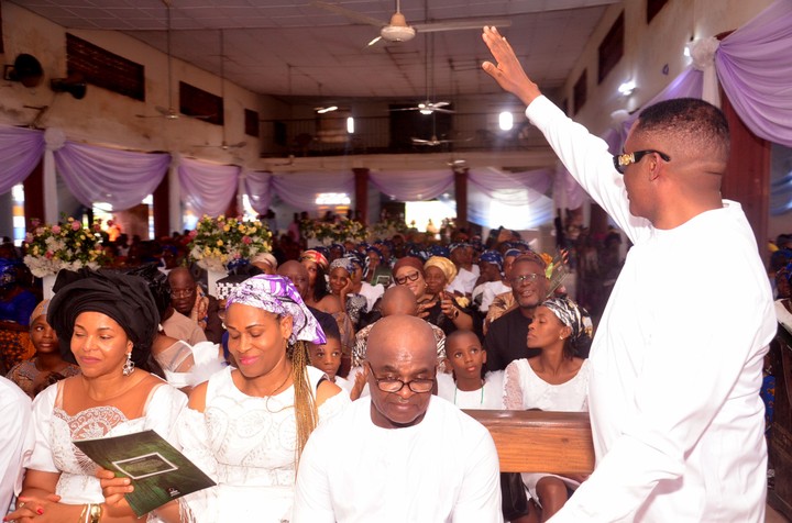 Maduka Buries Mother-In-Law In Imo, Pledges Befitting Home For Catholic Priests