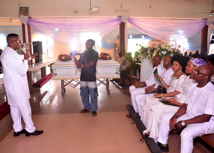 Maduka Buries Mother-In-Law In Imo, Pledges Befitting Home For Catholic Priests