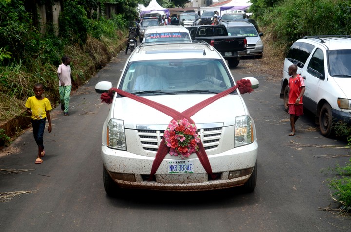 Maduka Buries Mother-In-Law In Imo, Pledges Befitting Home For Catholic Priests