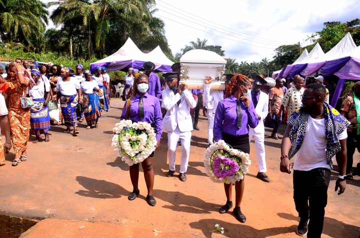 Maduka Buries Mother-In-Law In Imo, Pledges Befitting Home For Catholic Priests