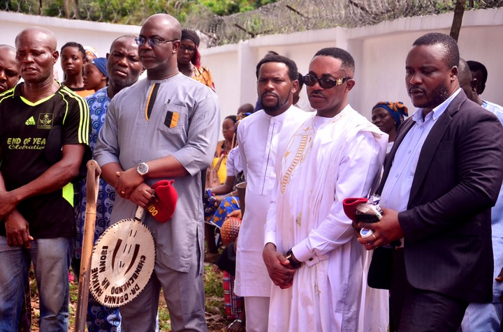 Maduka Buries Mother-In-Law In Imo, Pledges Befitting Home For Catholic Priests