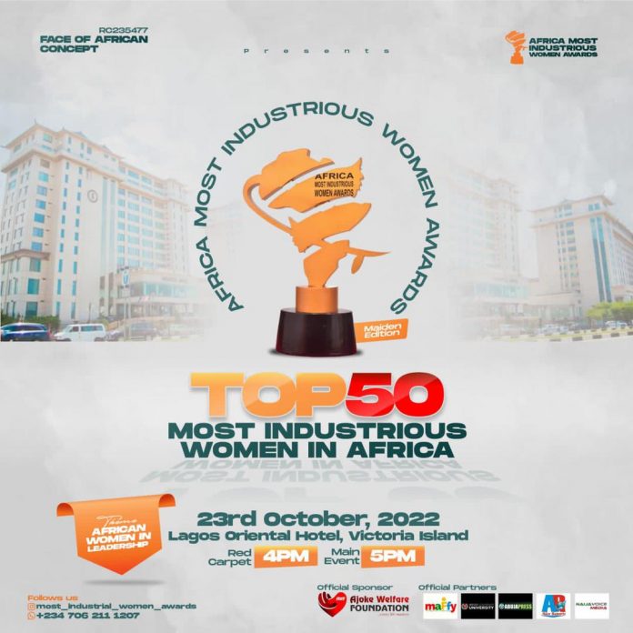 Organizers of African Industrious Women Awards Releases Names Of Awardees Ahead Of October 23rd