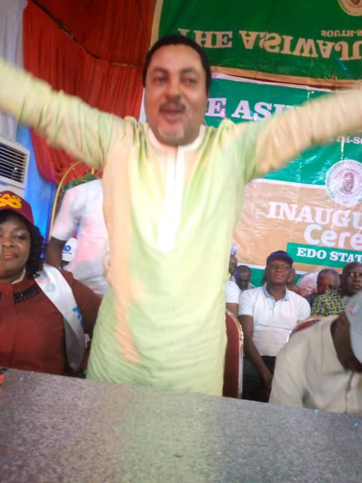 Pastor Reuben Inaugurate's Edo State Chapter of the Asiwaju Group TAG, Declares total support for Bola Ahmed Tinubu