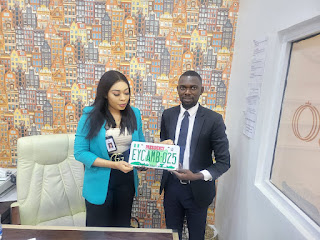 Amb. Ogenna Walter Ekwubiri Bags Nelson Mandela Leadership Award, Gets Customized Plate Number