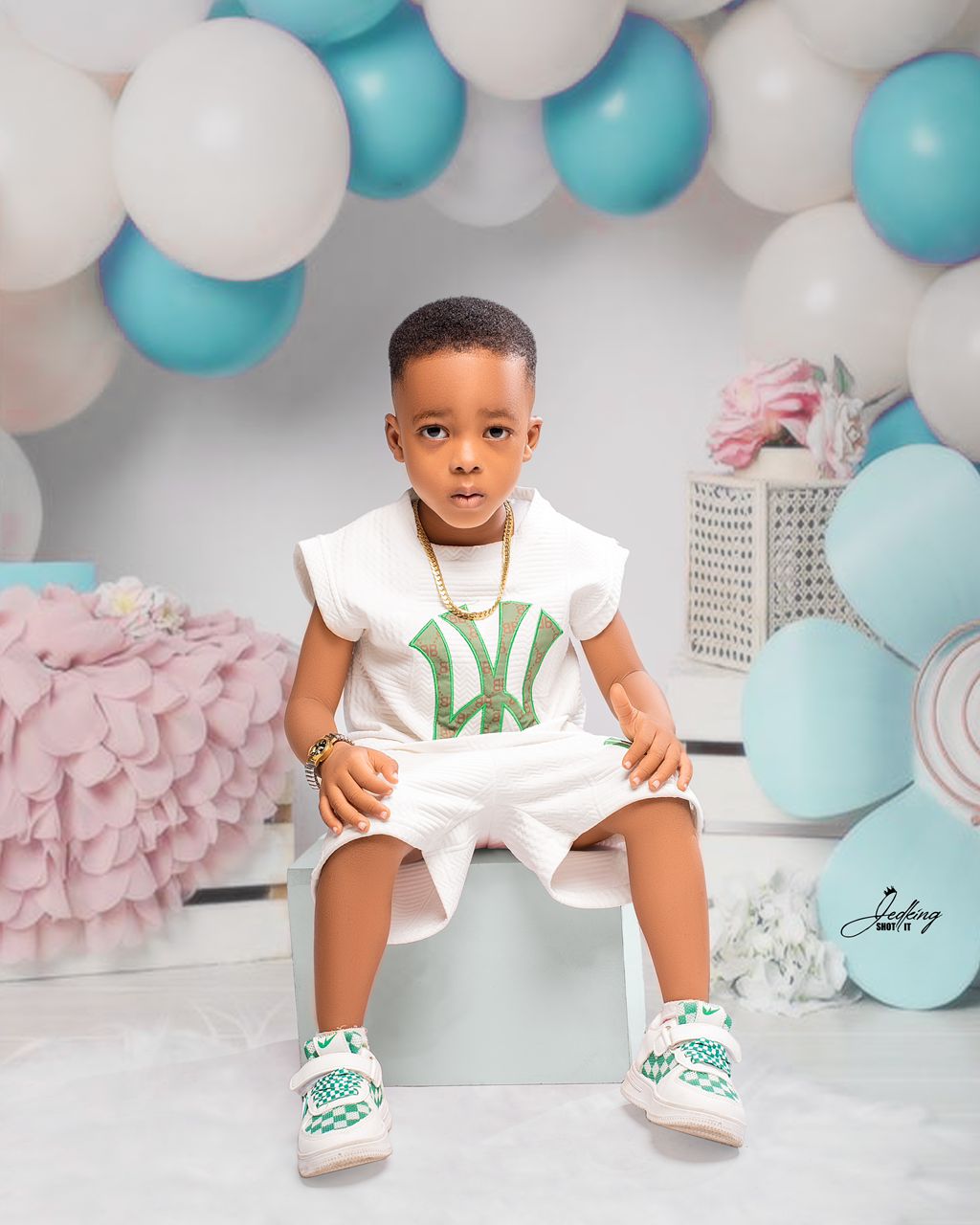 Pastor Reuben's PA Mr PAOLAWALE FATAI ABASS Celebrates Son Ayomide Ola (aka) De Money junior on his birthday