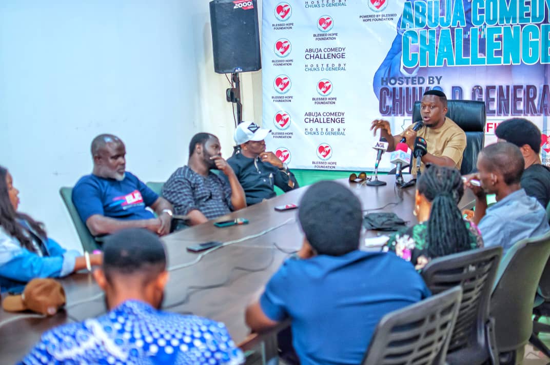 Comedian Chuks D General, Foundation Unveil Abuja Talent-Hunt Show, Set N3 Million Prize.