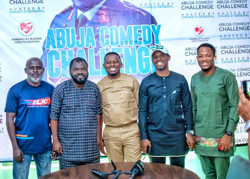 Comedian Chuks D General, Foundation Unveil Abuja Talent-Hunt Show, Set N3 Million Prize.