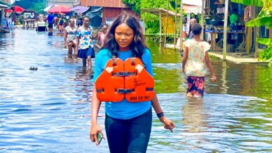 MISS NOLLYWOOD INTERNATIONAL 2022 QUEEN KARINA SIMON PORIPO SUPPORT FLOOD VICTIMS AS SHE EMBARKED ON FLOOD ASSESSMENT TOUR.