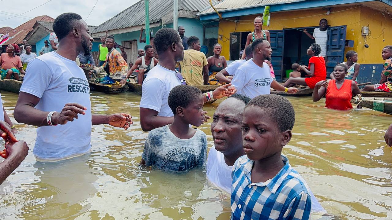Prophet Jeremiah Sets Up Relief Camps For Flood Victims In Niger Delta, Supports Financially