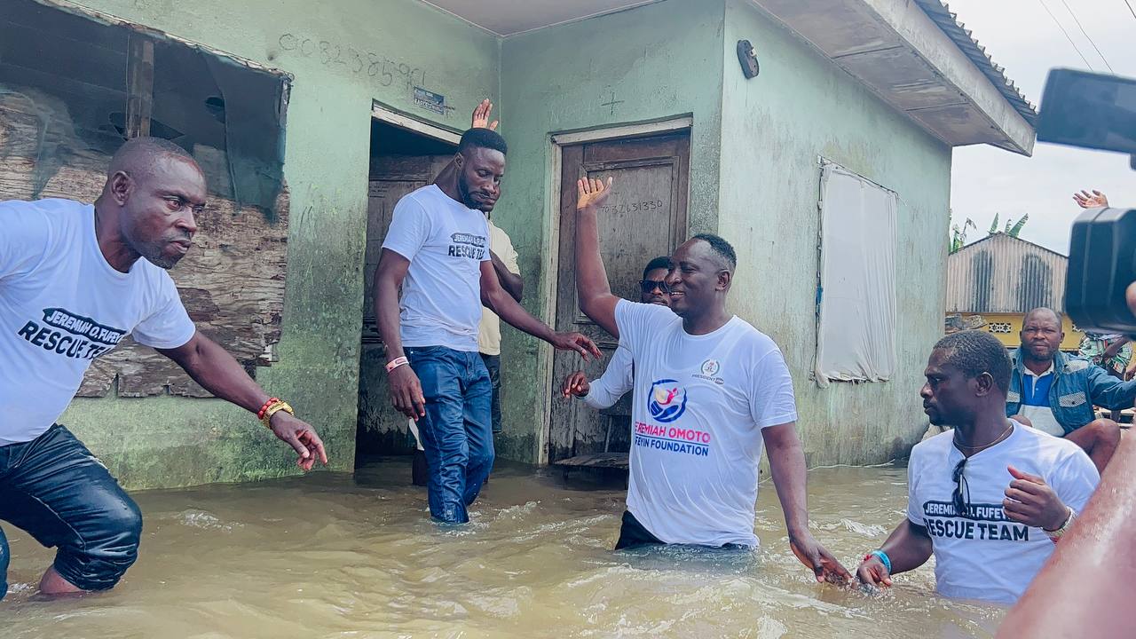 Prophet Jeremiah Sets Up Relief Camps For Flood Victims In Niger Delta, Supports Financially