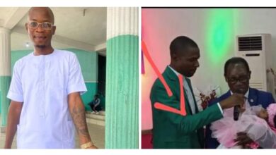 A Pastor stops popular Artist Jah Wondah  from performing  in  Church for having Tattoo in his hands  but asked him to put just offering and go.