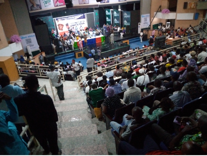 PASTOR REUBEN INAUGURATES CROSS RIVER STATE CHAPTER OF THE ASIWAJU GROUP TAG, SHUTDOWN THE CULTURAL CENTRE FOR TINUBU