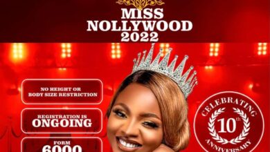 Miss Nollywood beauty pageant commences sales of forms for 10th Edition.
