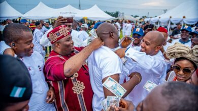 Money Carnival: Cash Drops In Bundles As Late Mrs Ejere Finally Goes Home