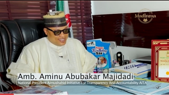 MATTERS WITH MADINMA: It's Criminal To Loot Funds Mapped Out For Security Of Nigerians, Says — Amb. Majidadi*