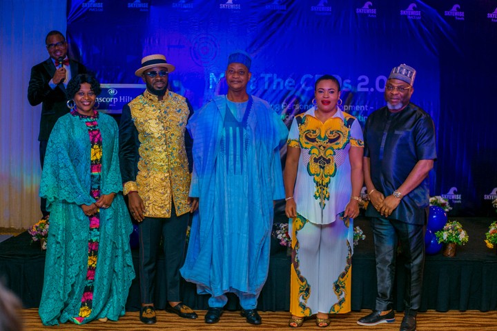 Jim Iyke Makes Surprise Appearance As Skyewise Group Honours Staff At Dinner Party