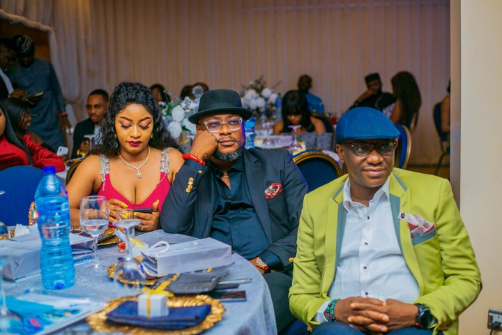 Jim Iyke Makes Surprise Appearance As Skyewise Group Honours Staff At Dinner Party