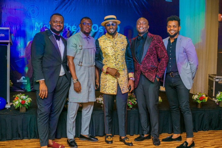 Jim Iyke Makes Surprise Appearance As Skyewise Group Honours Staff At Dinner Party
