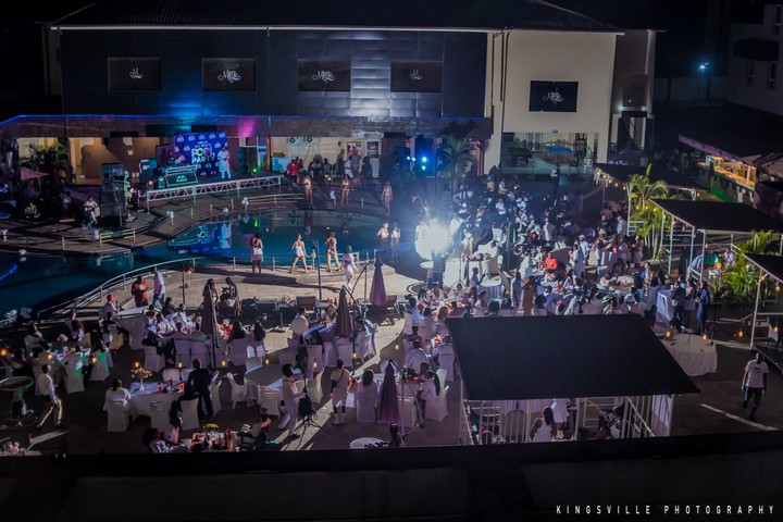 Pictures As Abuja All White Pool Party Holds In Grand Style