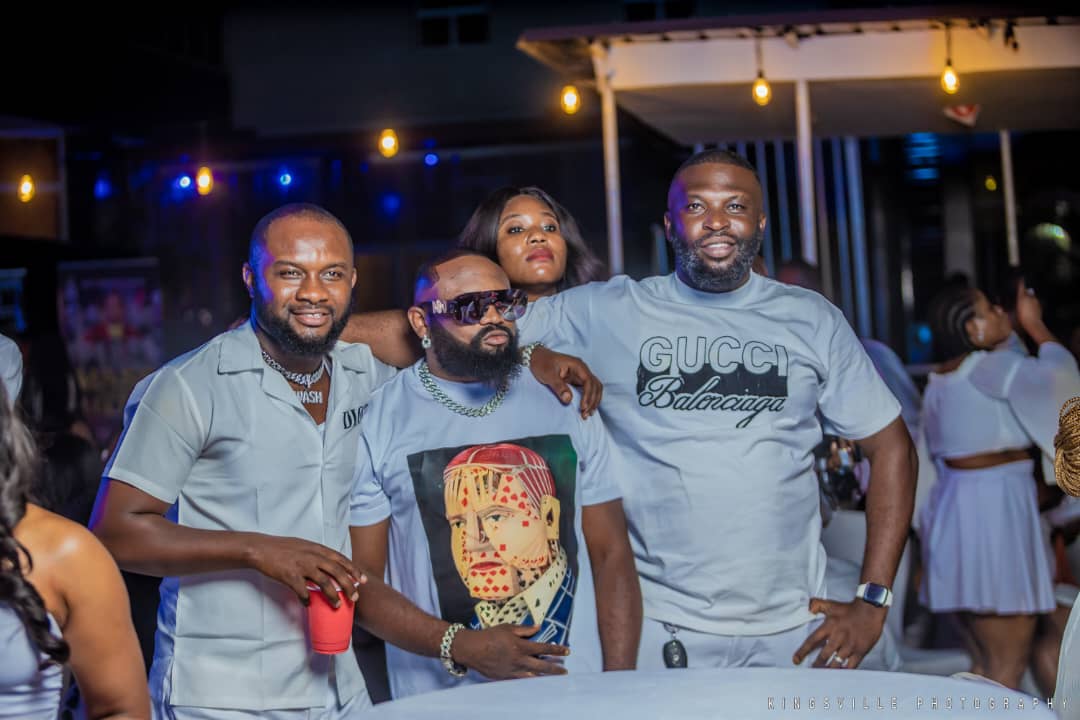 Pictures As Abuja All White Pool Party Holds In Grand Style