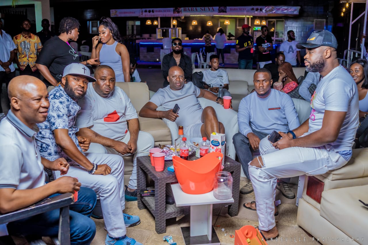 Pictures As Abuja All White Pool Party Holds In Grand Style