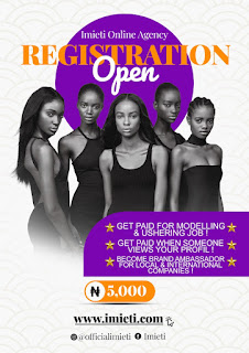 Imieti Agency Commences Registration For Models, Ushers, Companions, Others For Big Jobs
