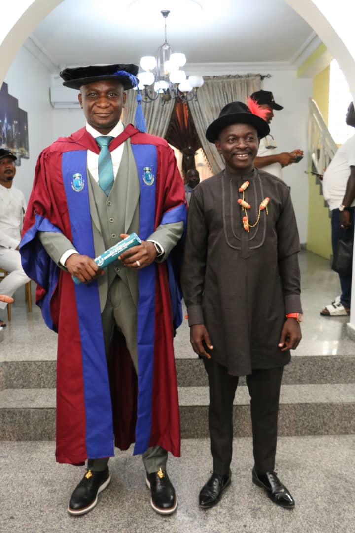 Bayelsa popular skit Maker, congratulate New NDDC Boss, Chief Samuel Ogbuku